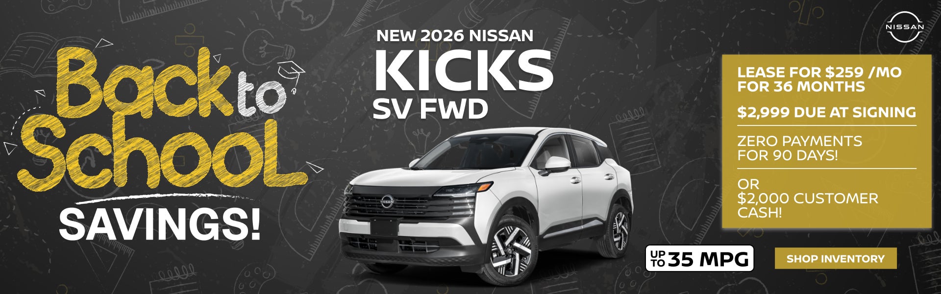 NEW 2026 NISSAN KICKS