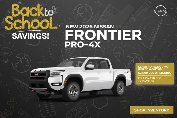 2026 Nissan Frontier