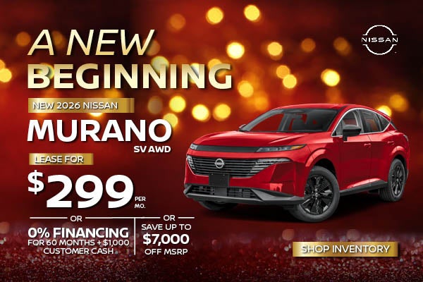 New 2026 Nissan Murano SV AWD